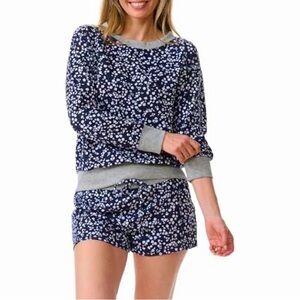 SPLENDID  2pc Crewneck Shorty Set Track Suits